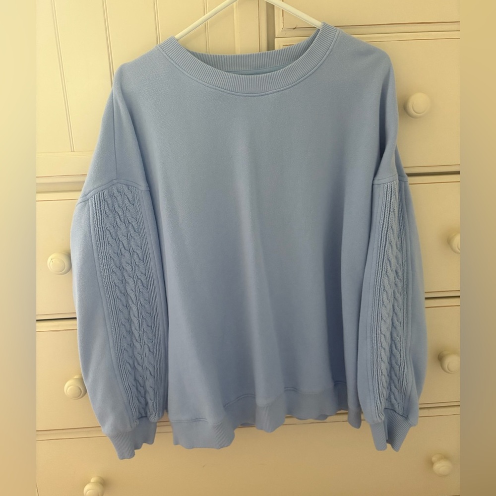Aerie Soft Blue Knit Sweater
